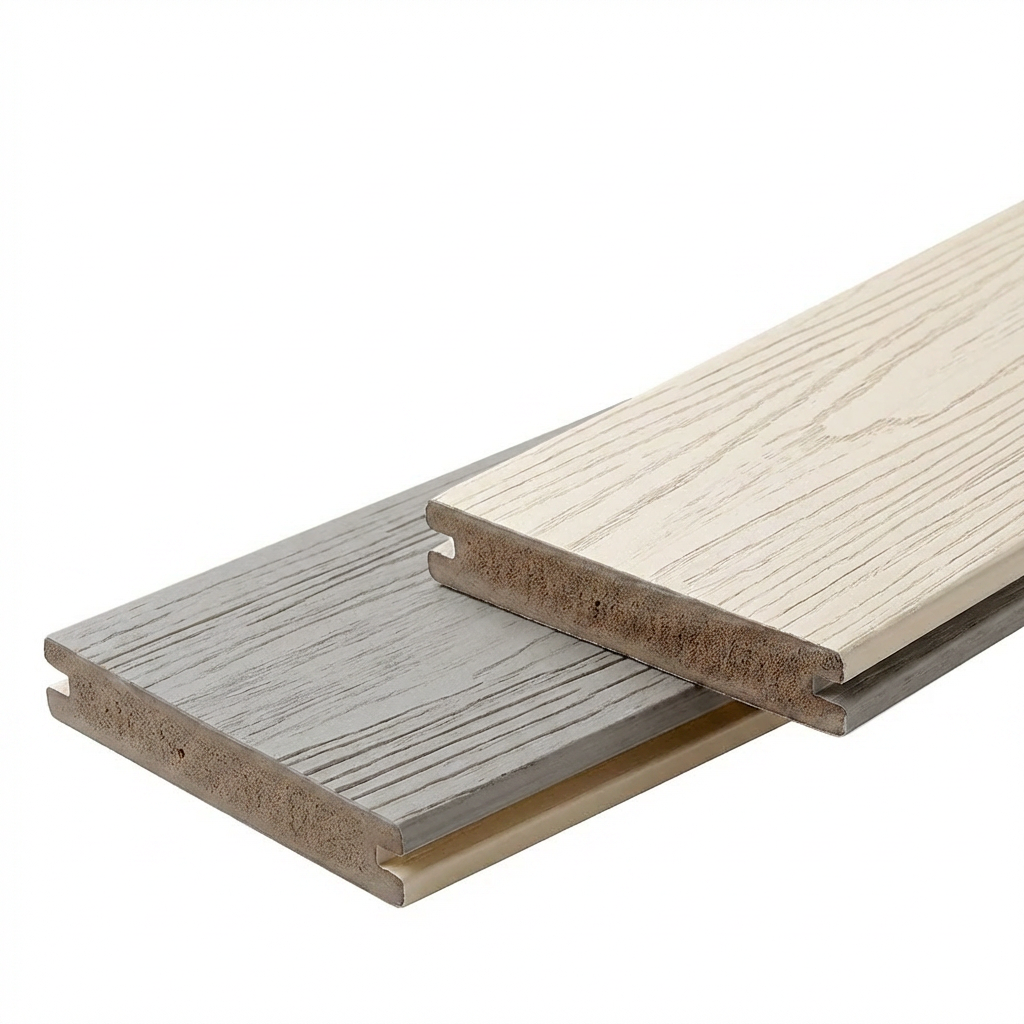 PVC Decking - Double Groove