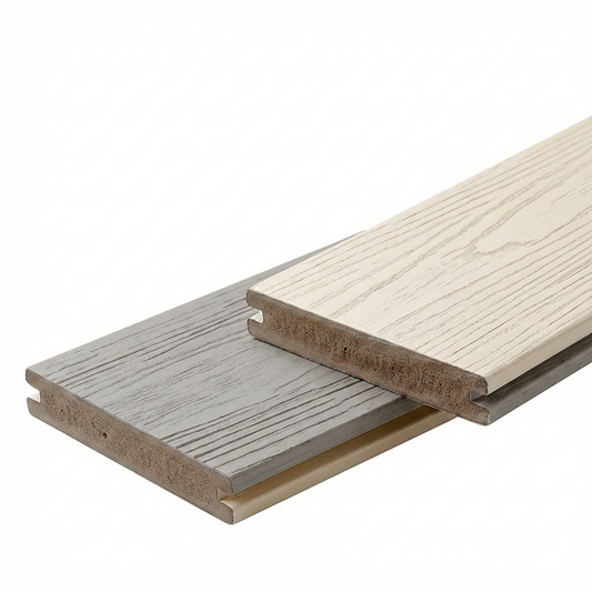 PVC Decking - Double Groove