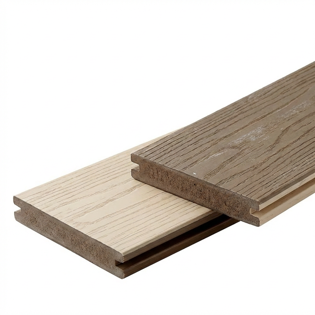 PVC Decking - Double Groove